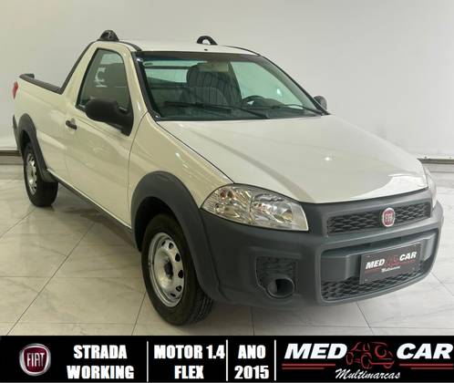 FIAT STRADA 1.4 MPI WORKING CS 8V FLEX 2P MANUAL FIAT STRADA 1.4 MPI WORKING CS 8V FLEX 2P MANUAL